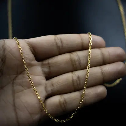 CORRENTE CADEADO QUINA CURTA DE 2MM