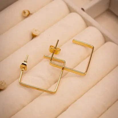 BRINCO FIO QUADRADO 23MM