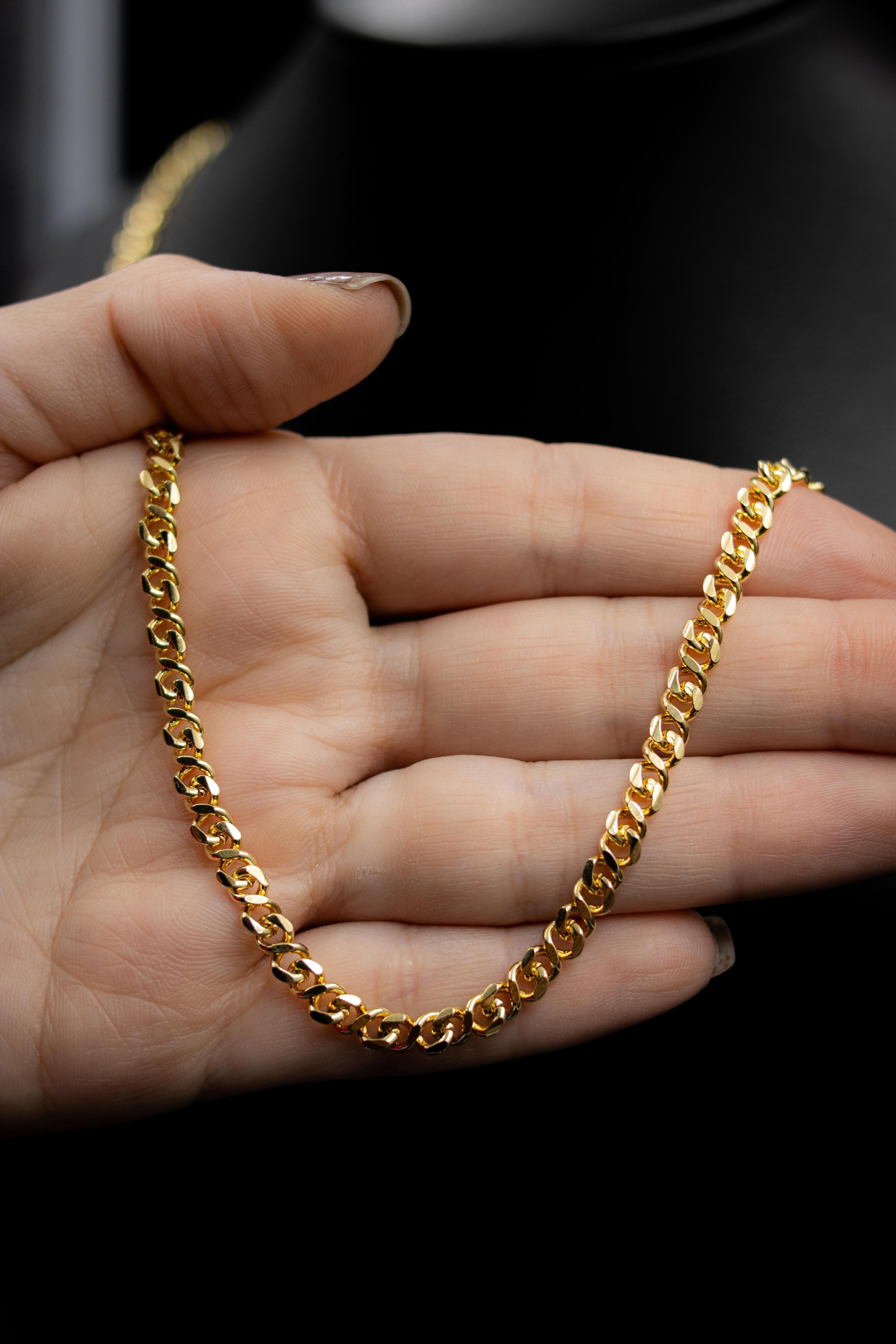 CORRENTE FRISO S 4MM 100% moeda antiga