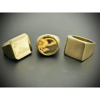 ANEL PERSONALIZADO MACIÇO 100% moeda antiga