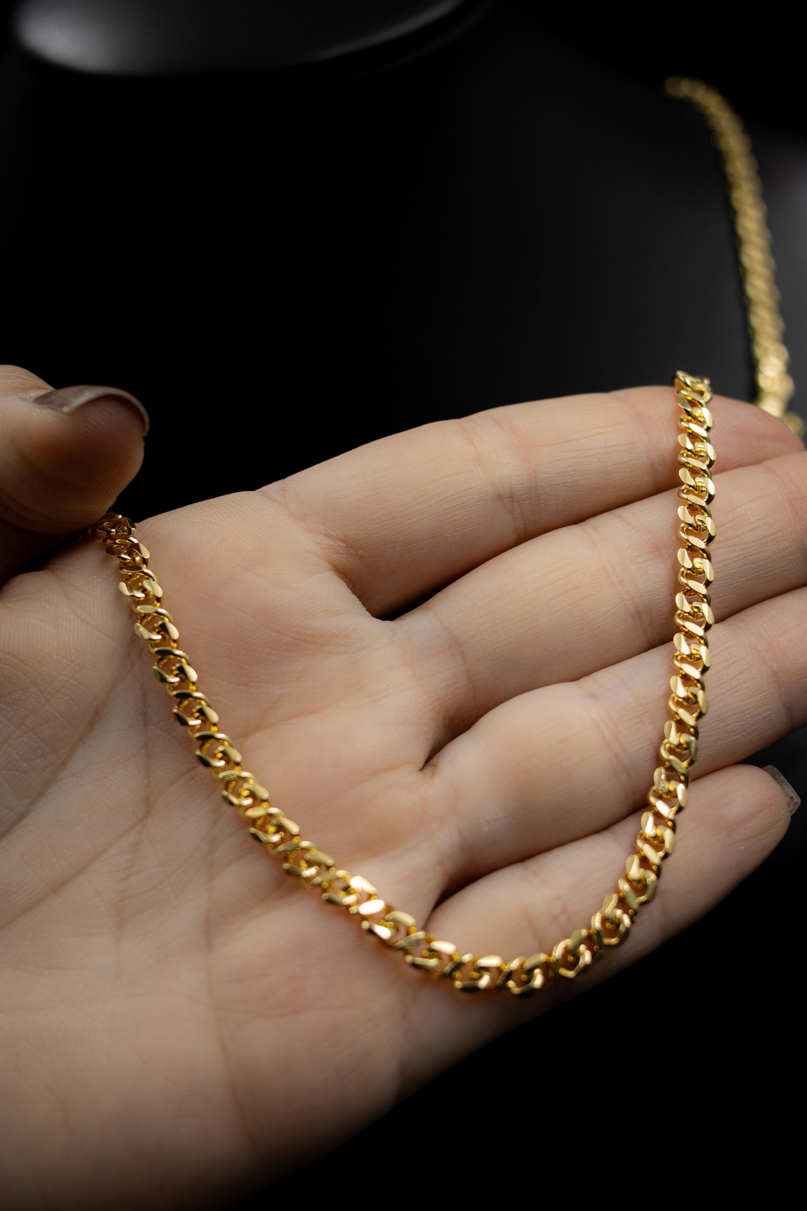 CORRENTE FRISO S 4MM 100% moeda antiga