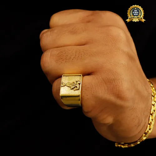 ANEL PERSONALIZADO MACIÇO 100% moeda antiga