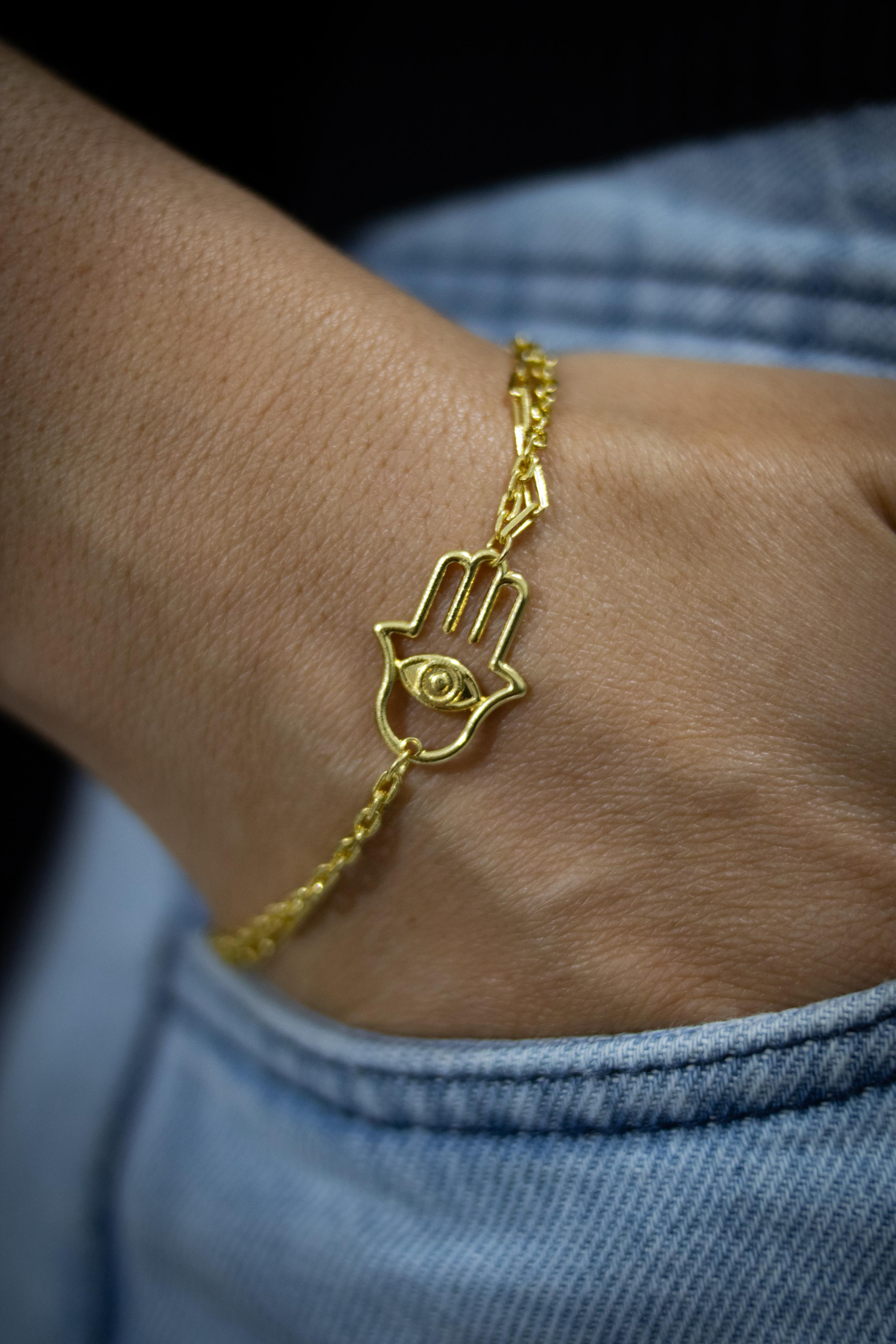 Pulseira modelos, banho ouro 18k + verniz cataforese