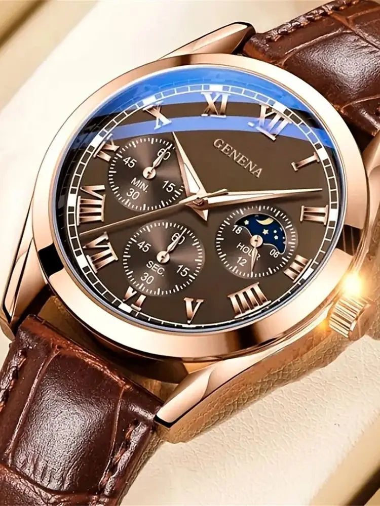 Relógio de quartzo masculino  casual