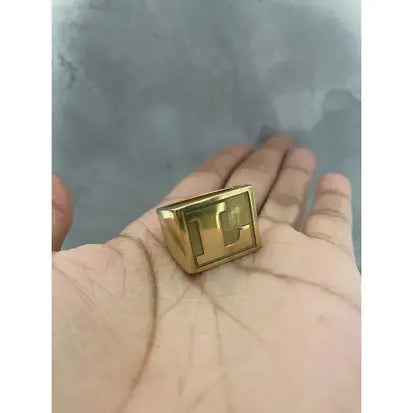 ANEL PERSONALIZADO MACIÇO 100% moeda antiga