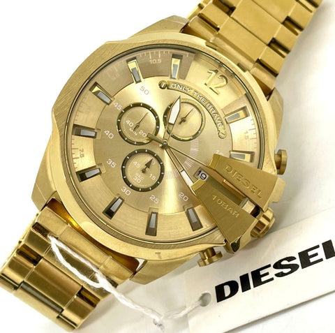 DIESEL 10 BAR DOURADO 53MM - A PROVA D'ÁGUA ATÉ 10 METROS